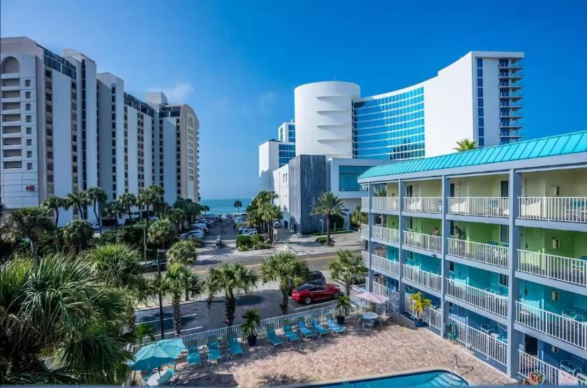Ocean View Condo - Steps To Beach - Ace Location 클리어워터 비치 외부 사진